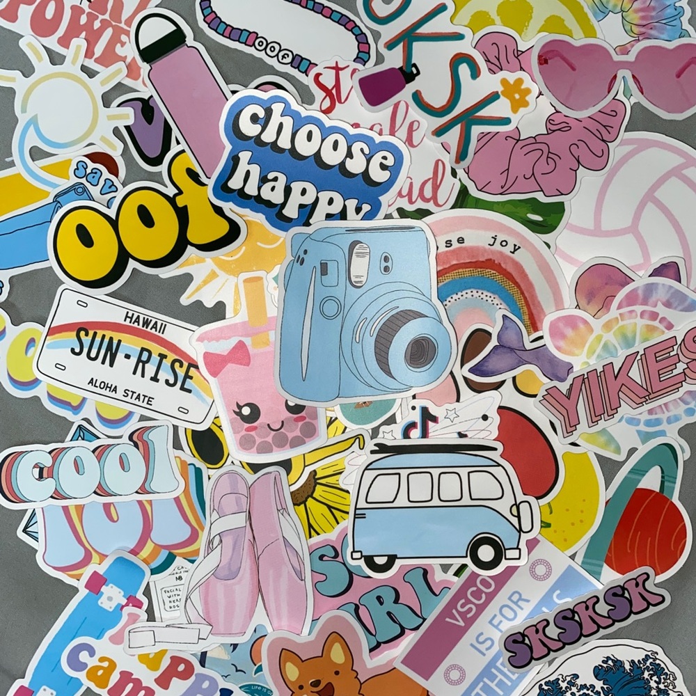 50 VSCO Stickers